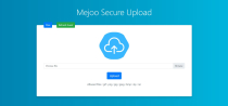 Mejoo - Secure Upload Script Screenshot 1
