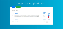 Mejoo - Secure Upload Script Screenshot 2