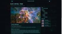 Orbit - Futuristic Scifi Bootstrap 4 HTML Theme Screenshot 1