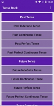 English Tenses Practice - Android Source Code Screenshot 2