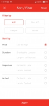 Bus Booking - Android Studio UI Template Screenshot 3