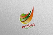 Digital Printing Company Logo Design Screenshot 1