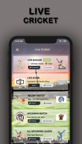 Live Cricket - Android Design UI Kit Screenshot 2