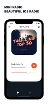 Radio Mini - Full iOS Application Screenshot 1