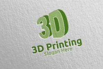 3D Printing Company Logo Design  Screenshot 1