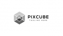 Pixcube - Logo Template Screenshot 4