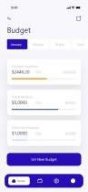 Finance Wallet App UI Kit Screenshot 5