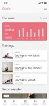 Yoga Fitness - Android Studio UI Kit Screenshot 1