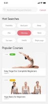 Yoga Fitness - Android Studio UI Kit Screenshot 13