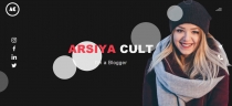 Arsiya Cult - Personal Portfolio Website Template Screenshot 6