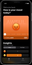 Mood Tracker - SwiftUI iOS App Source Code Screenshot 1