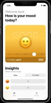 Mood Tracker - SwiftUI iOS App Source Code Screenshot 2