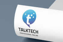 Talk Tech Letter T Logo Screenshot 2