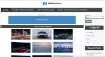 WallpaperPress - Wallpaper theme for WordPress  Screenshot 1