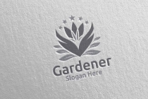 Botanical Gardener Care Logo Design Screenshot 2