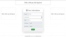 GST Tax Calculator with Jquery and Ajax Screenshot 4