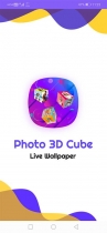 Android 3D Photo Cube Live Wallpaper  Screenshot 1