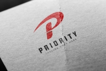Priority P Letter  Logo Screenshot 4