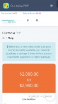 Ourzobia PHP - Social P2P Donation System Lite Screenshot 11