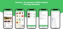 Multi Vendors Grocery App - Ionic App With Backend Screenshot 1