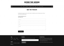 Second Time Around - HTML5 Magazine Template Screenshot 3