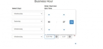 BusinessHours - Dynamic Business Hours JavaScript Screenshot 4