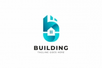 Building B Letter Logo Screenshot 1