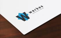 Workas Letter W Logo Screenshot 1