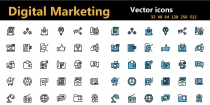 Digital Marketing Icons Screenshot 1