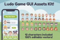 Ludo Game GUI Assets Kit Screenshot 5