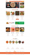 Pizzalaz - Fast Food And Restaurant XD Template Screenshot 1