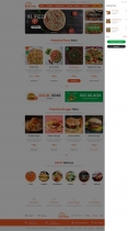 Pizzalaz - Fast Food And Restaurant XD Template Screenshot 2
