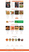 Pizzalaz - Fast Food And Restaurant XD Template Screenshot 7