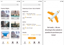 Travel App UI Kit XD Template Screenshot 3
