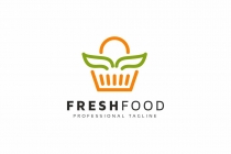 Fresh Food Logo Screenshot 1