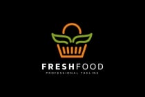 Fresh Food Logo Screenshot 2