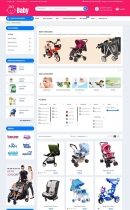 Baby Kids And Toys PrestaShop Template Screenshot 4