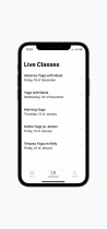 Yoga And Fitness App iOS Source Code Screenshot 4