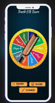 Truth Or Dare Android Game With Admob Ads  Screenshot 2