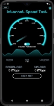 Internet Speed Test - Android Source Code Screenshot 1
