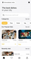 Foodjoy - On Demand Food Delivery App UI Kit Screenshot 2