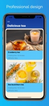 Healthy Recipes - Full iOS Application Screenshot 1