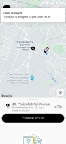 Black Taxi App UI Kit Screenshot 34