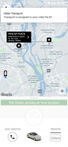 Black Taxi App UI Kit Screenshot 47