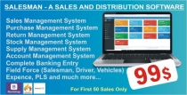 Salesman - Sales And Distribution Software Screenshot 5