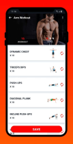 Arm Workout - Android App Source Code Screenshot 19