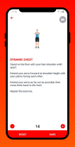 Arm Workout - Android App Source Code Screenshot 20
