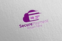 Cloud Online Secure Payment Logo Screenshot 2