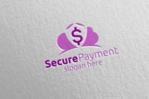 Cloud Online Secure Payment Logo Design Screenshot 2