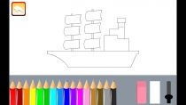 Edukida - Your Own Coloring Ships Unity Kids Game Screenshot 4